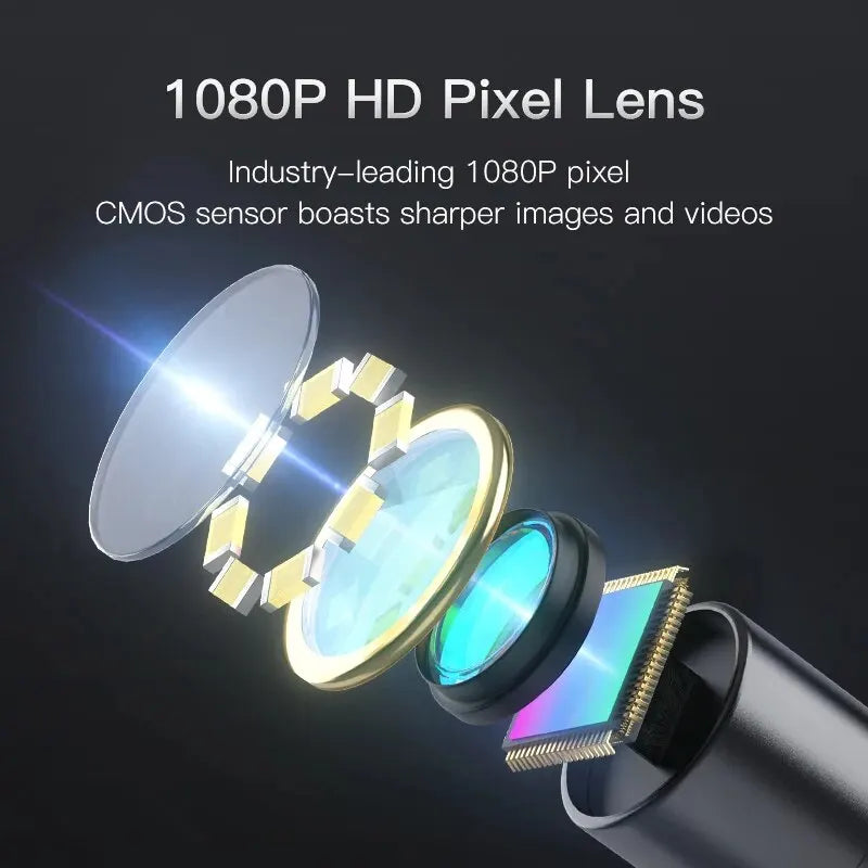 HD 1080P Endoscope Camera – 4.3” IPS Waterproof Screen | Professional Inspection Tool