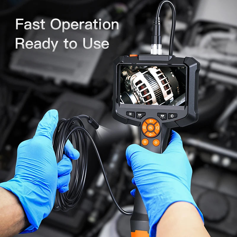 HD 1080P Endoscope Camera – 4.3” IPS Waterproof Screen | Professional Inspection Tool